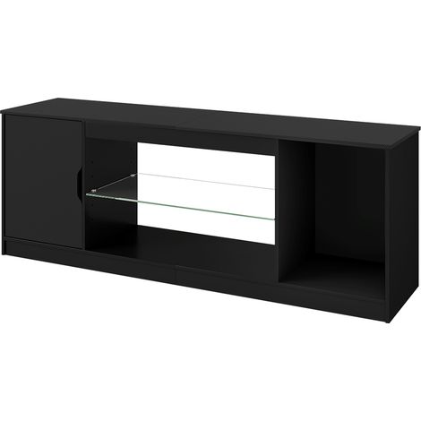 Levede TV Cabinet  with LED Lights Entertainment Unit Cupboard Storage 145cm MFC