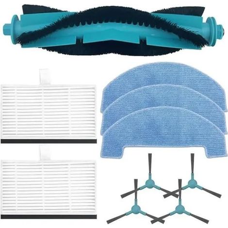 Accessoires pour aspirateur robot -  - Kit compatible D10/T10 Lite, Proscenic Q8, Dreame E10/E20
