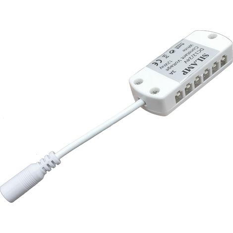 Connettore morsetto 12v per barre LED con striscia LED integrata 6 entrate 12v