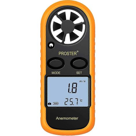 Anémomètre LCD - Anémomètre avec rétroéclairage (1/5)