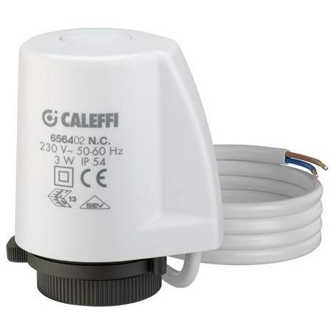 Comando elettrotermico a basso assorbimento Caleffi 656402-656404 24V