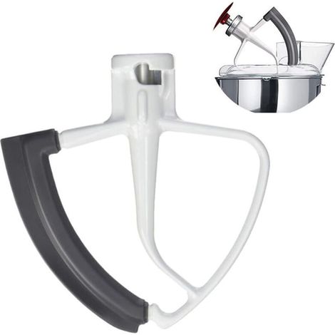 ZHIJIA PREMIUM Accessoire batteur plat flexible adapté aux robots culinaires, ustensile de remplacement pour cuisine 1 unité (1/4)