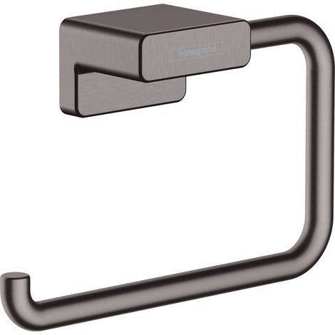 Hansgrohe AddStoris - Papierrollenhalter, Chrom schwarz gebürstet 41771340