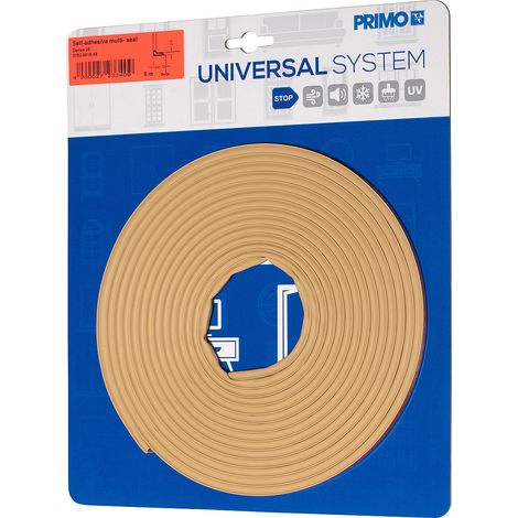 PRIMO Universaldichtung Türen & Fenster 10×5 mm beige 6 m