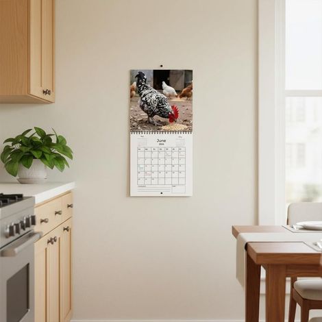 Calendrier mural 2026 - Motif chats - Labrador Retriever - Calendrier mural - Calendrier coq - Chats d'horreur fantaisistes - Carnet de planification suspendu en papier pour la famille, la maison et (1/5)