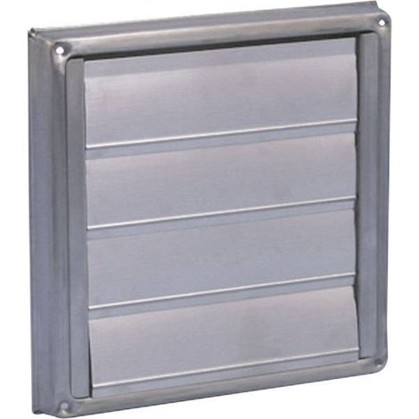 Wallair N34845 griglia di ventilazione acciaio inossidabile 10 cm