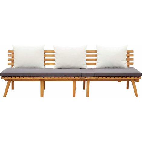 Maison Exclusive - Garten-Tagesbett 200x65 cm Akazie Massivholz (1/5)