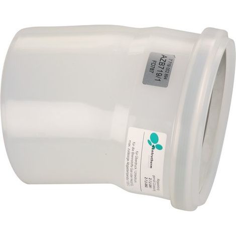 Bosch Accessoires évacuation des gaz de combustion AZB 719/1 Coude 15 Gr, d:125 mm, PP, 7719002894