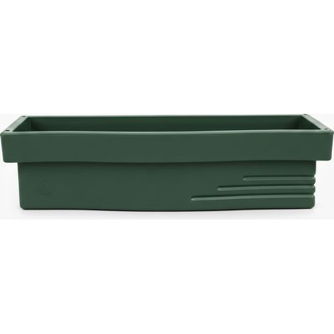 Jardinière design effet pierre 70l avec réserve d'eau-plast'up rotomoulage (1/4)