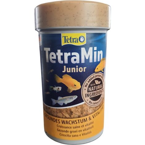 Tetra Min Junior alimentation pour poissons tropicaux en flocon 30g/100ml - Tetra