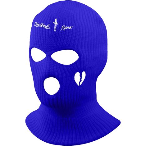 Cagoule 3 trous tricotée couvre-visage hiver imperméable au vent respirable pour ski cyclisme course hommes femmes