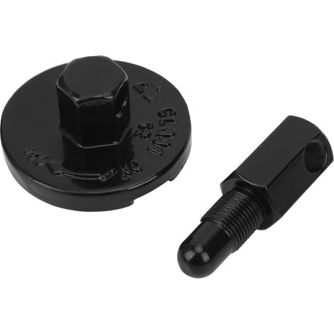Clé démontage embrayage tronçonneuse 14mm, extracteur volant moteur, outil écarteur arrêt piston, dépose embrayage scie chaîne, kit démontage. (1/5)