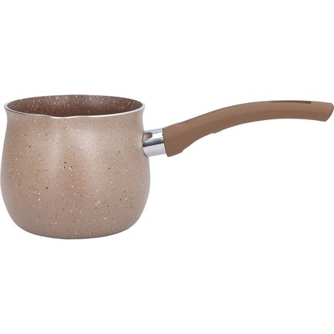 Mini-Kaffeetopf aus antihaftbeschichteter und hitzebeständiger Aluminiumlegierung – ideal zum Erhitzen von Milch und Getränken (1/5)