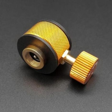 Adaptateur pour brûleur extérieur de bouteille de butane, adaptateur de valve de remplissage pour réchaud, adaptateur de recharge (1/5)