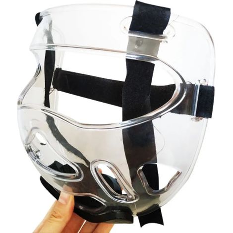 Casque et masque de taekwondo pour enfants, adapté aux tailles S-M (1/5)