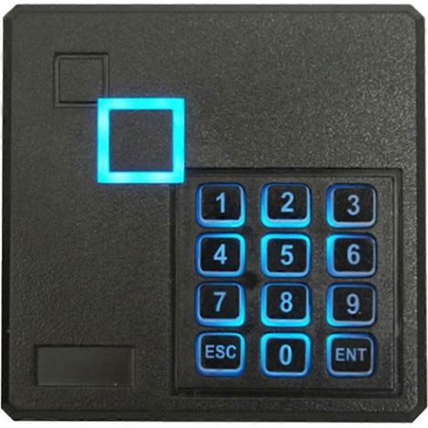 Nouveau lecteur de cartes à puce 13,56 MHz, contrôleur de contrôle d'accès RFID étanche à courte portée (1/5)