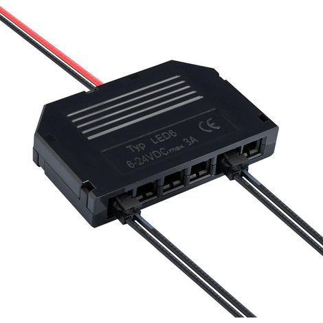 Conector Distribuidor de 6-10 salidas para Tiras LED Monocolor 6