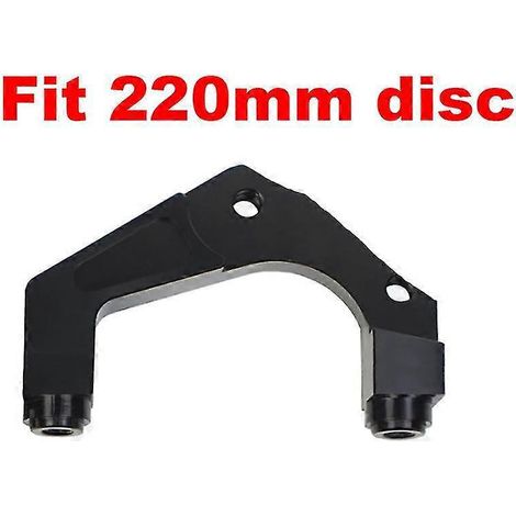 Étrier de frein moto RPM à 4 pistons pour Yamaha Aerox Nitro RSZ Jog BWS Zuma Dirt Bike Grom, disque de 200 mm / 220 mm - Noir A (1/5)