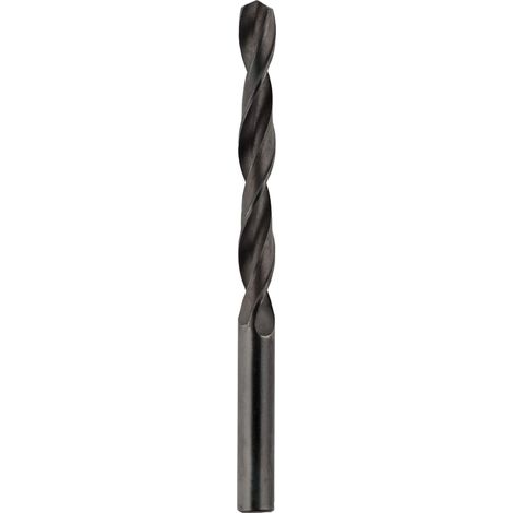 Foret à métaux HSS laminés et trempés à la vapeur Ø 3,3 mm avec un angle de pointe de 118° pour des travaux de perçage simples avec des visseuses sans fil et des perceuses courantes (1/2)