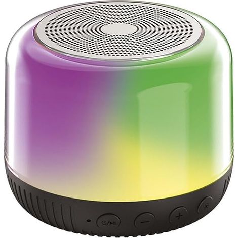 Mini-enceinte à changement de couleur - Puissante enceinte Bluetooth sans fil de bureau TWS (1/5)