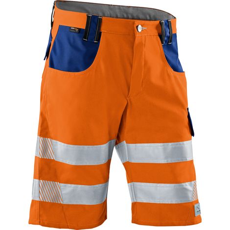 Kübler Shorts REFLECTIQ PSA 2 warnorange/kbl.blau Gr. 50 (1/2)