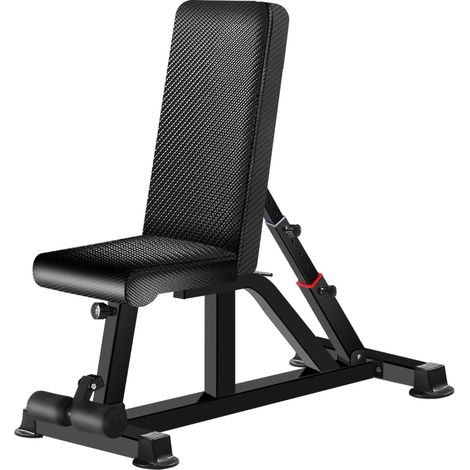 Boudech THOR 250 Banc de musculation multi-usages 250 kg noir réglable inclinaison (1/3)
