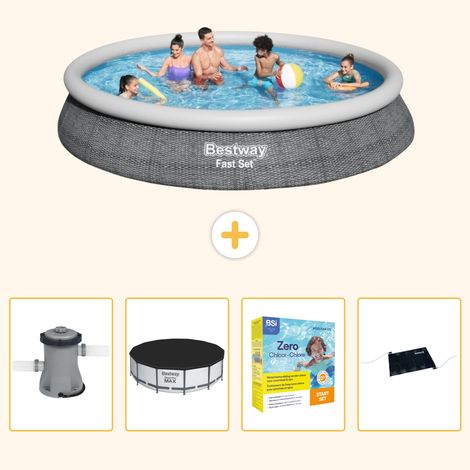 Bestway Bestway Fast Set Ronde - 457x84 cm - 5-pièces S234 (1/5)