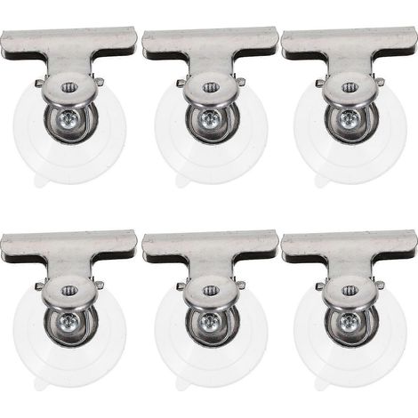 Lot de 8 ventouses robustes pour fixer des panneaux sur les fenêtres (1/3)