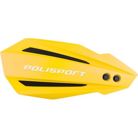 Oferta especial: Protectores de manos Bullit Polisport para KTM 22 28, color amarillo.