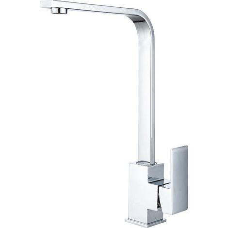 Robinet d'eau chaude et froide en acier inoxydable, pliable, design créatif, rotatif, entièrement en laiton. (1/5)