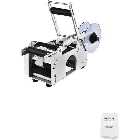 Etichettatrice semiautomatica per bottiglie rotonde, elevata velocità di etichettatura, design intuitivo, MT-50Alu (1/5)
