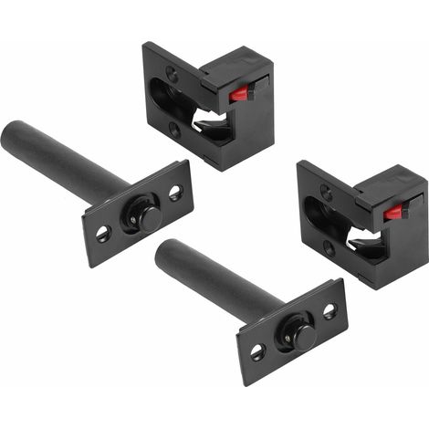 Chaîne de sécurité pour porte de porte, en alliage de zinc, antivol, pour maison ou hôtel, noire. (1/5)