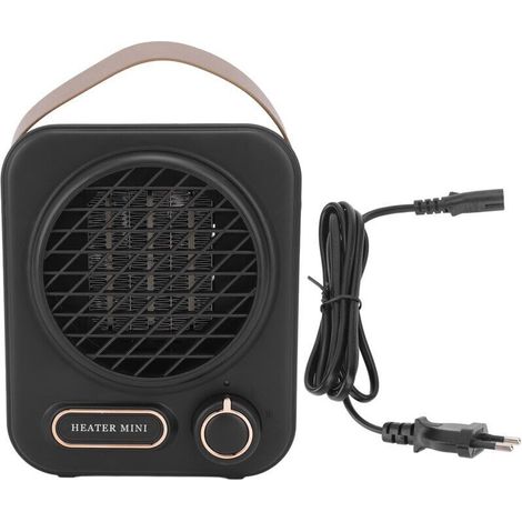Mini 1000W energy-efficient radiator, fast heating, adjustable mode, shut-off, small desktop radiator for office use, 220V EU plug (1/5)