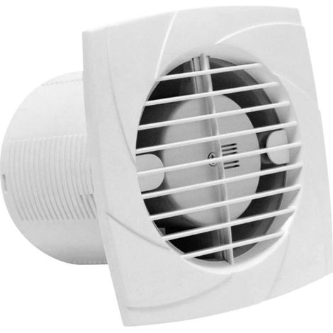 Sapho Cata B-Plus - Badlüfter mit Timer B-12 PLUS T, 20W, Kanal 120 mm, weiß 00982100 (1/5)