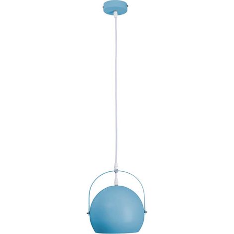 Pendelleuchte Hängelampe Küchenlampe Esszimmerleuchte Deckenlampe Metall Blau