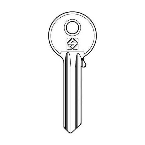 LLAVE DE LATÓN PARA CILINDRO 'UNIVERSAL' UL054