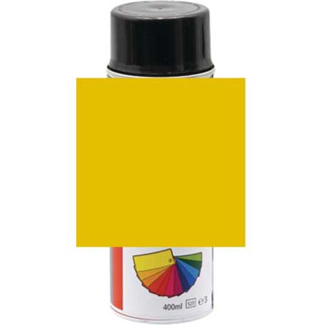 Vernis jaune RAL 1003 Jaune Signalisation WILCKENS GRANIT 400 ml Spray (1/3)