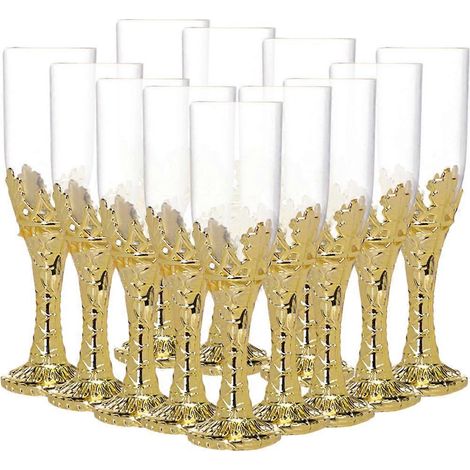 12 boîtes à bonbons décoratives en forme de gobelet à vin, idéales pour les mariages.-11X3CM