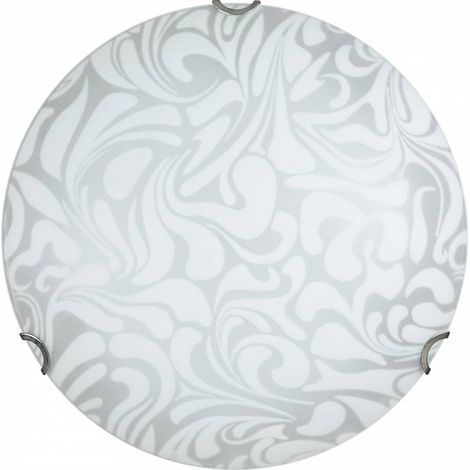 Plafoniera Daniel 40 2Xe27 Lastra Bianco Sabbiato - 5 Pz