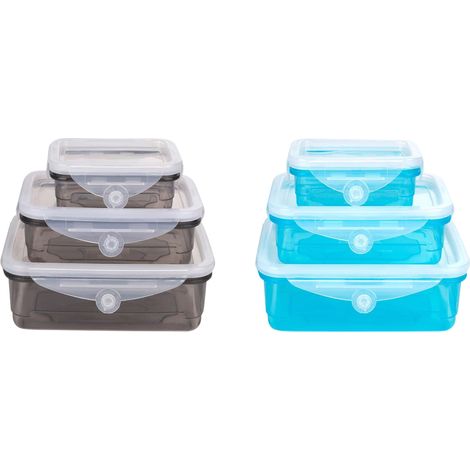 Boîtes de conservation ALPINA avec couvercle, 3 pièces, 170 ml, 450 ml, 850 ml (1/5)