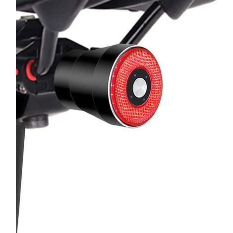 Kaelt - Feu arrière de vélo Intelligents, Induction de Freinage USB Rechargeable,IPx6 Etanche,Eclairage vélo Arrêt de démarrage Automatique,4 Modes LED lumière arrière (1/5)