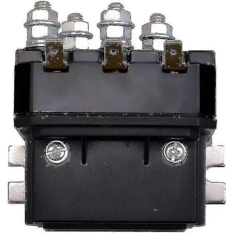Contacteur de relais électromagnétique pour treuil 12V 250A compatible avec les treuils automobiles/UTV de 5000 à 7000 lb. (1/4)