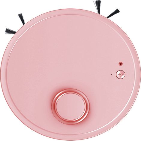 Robot aspirador inteligente y compacto 3 en 1, ideal para regalar. Venta al por mayor de pequeños electrodomésticos Bowai, color rosa (versión en inglés neutro). (1/5)