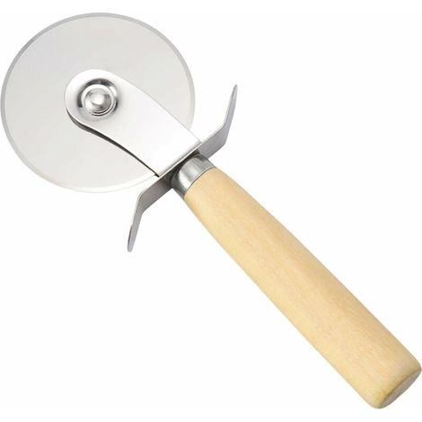 Roue de Coupe à Pizza, trancheuse à Pizza en Acier Inoxydable de qualité Alimentaire, Coupe Bien rangée et Belles tartes à Pizza Pâte à Biscuits Gaufres Pâtisseries-Ensoleillé (1/5)