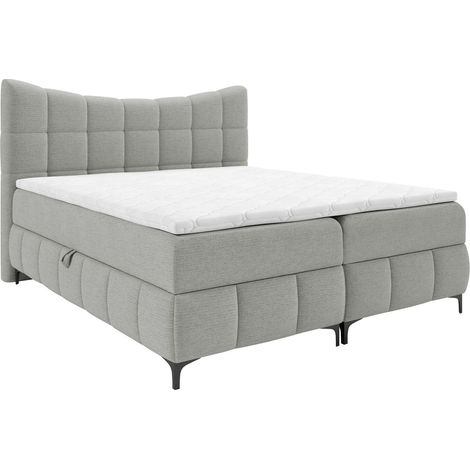 Cama continental Littera, Freya 210.20, Continental, Doble, 160x200, Tapiz, Somieres, 164x210x120cm