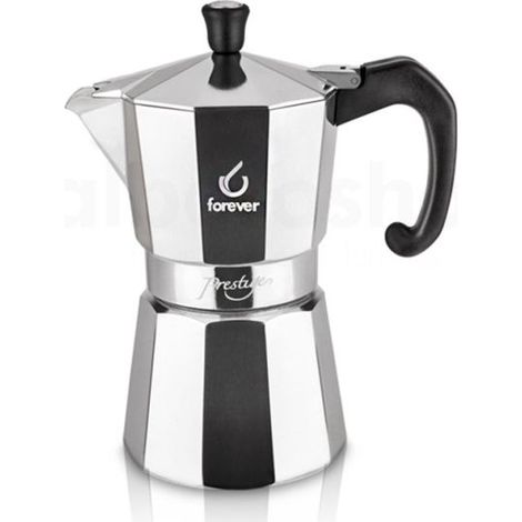 Forever Miss Prestige caffettiera moka alluminio 1/2 tazza