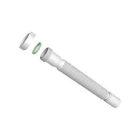 TUBO FLESSIBILE ED ESTENSIBILE C/GHIERA PLASTICA Misura: 1"1/4 x D. 32 mm