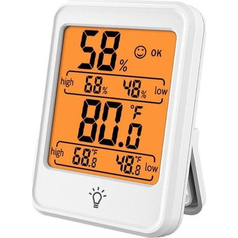 Termometro generico per la temperatura dell'aria, termometro, igrometro e monitor per la temperatura e l'umidità della stanza. (1/5)