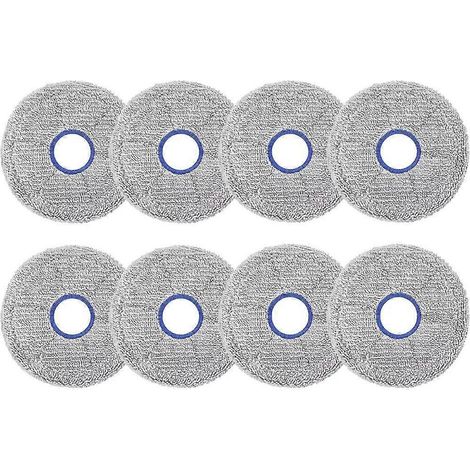 Accessoires pour balai à franges Dreame X60 Max Ultra Complete/X60 Ultra, kit de 8 lingettes de rechange pour balai à franges X60 Ultra (1/5)