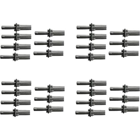 28 Ensembles 5/8 Pouces Cales de Prise Cales de Plume Outils à Main de SéParateur de Pierre de en BéTon 16Mm (1/5)